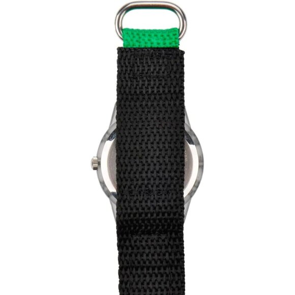 NWT - Red Balloon Kids' W001474 Plastic Analog Display Quartz Green Nylon Strap - Picture 5 of 10